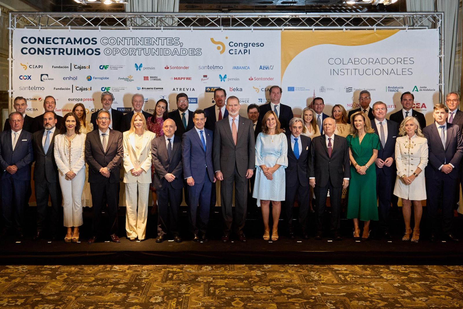 Las fotos de Felipe VI en el Real Monasterio de San Jerónimo de Granada en la reunión de las Reales Maestranzas de España