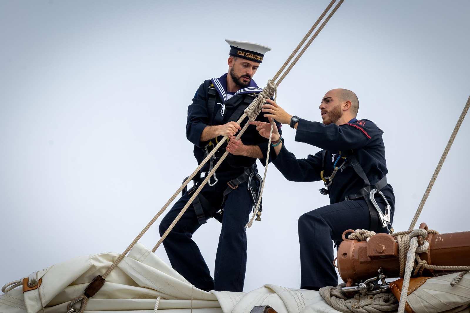 Imágenes de la despedida del 'Elcano' desde Cádiz con la Princesa Leonor como guardiamarina Imágenes de la despedida del 'Elcano' desde Cádiz con la Princesa Leonor como guardiamarina