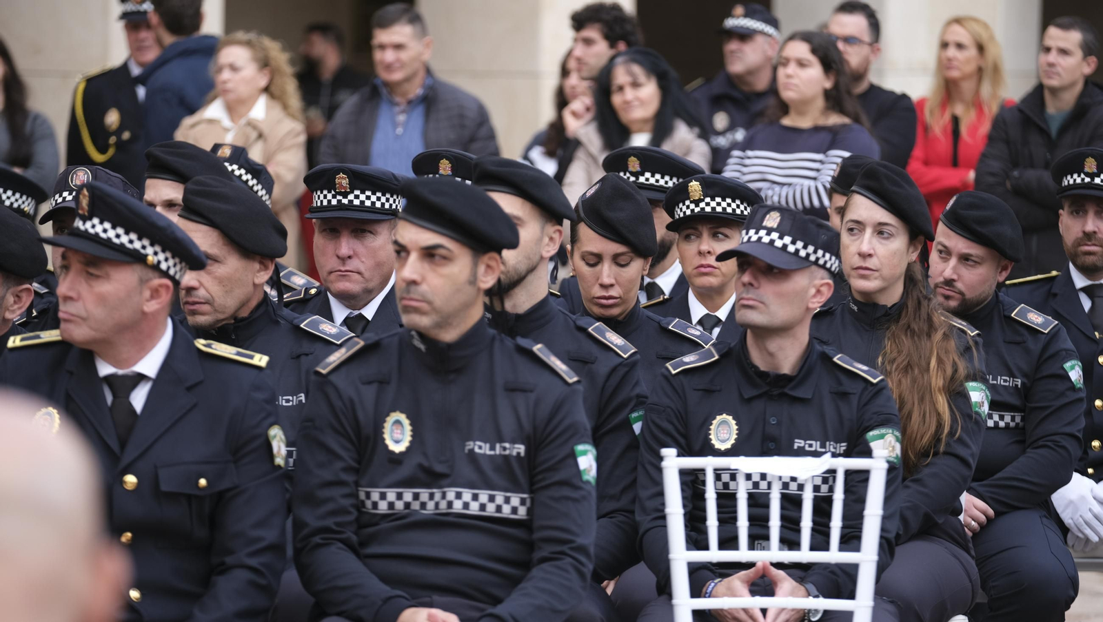 La Policía Local de Almería celebra su patrón San Esteban, en imágenes