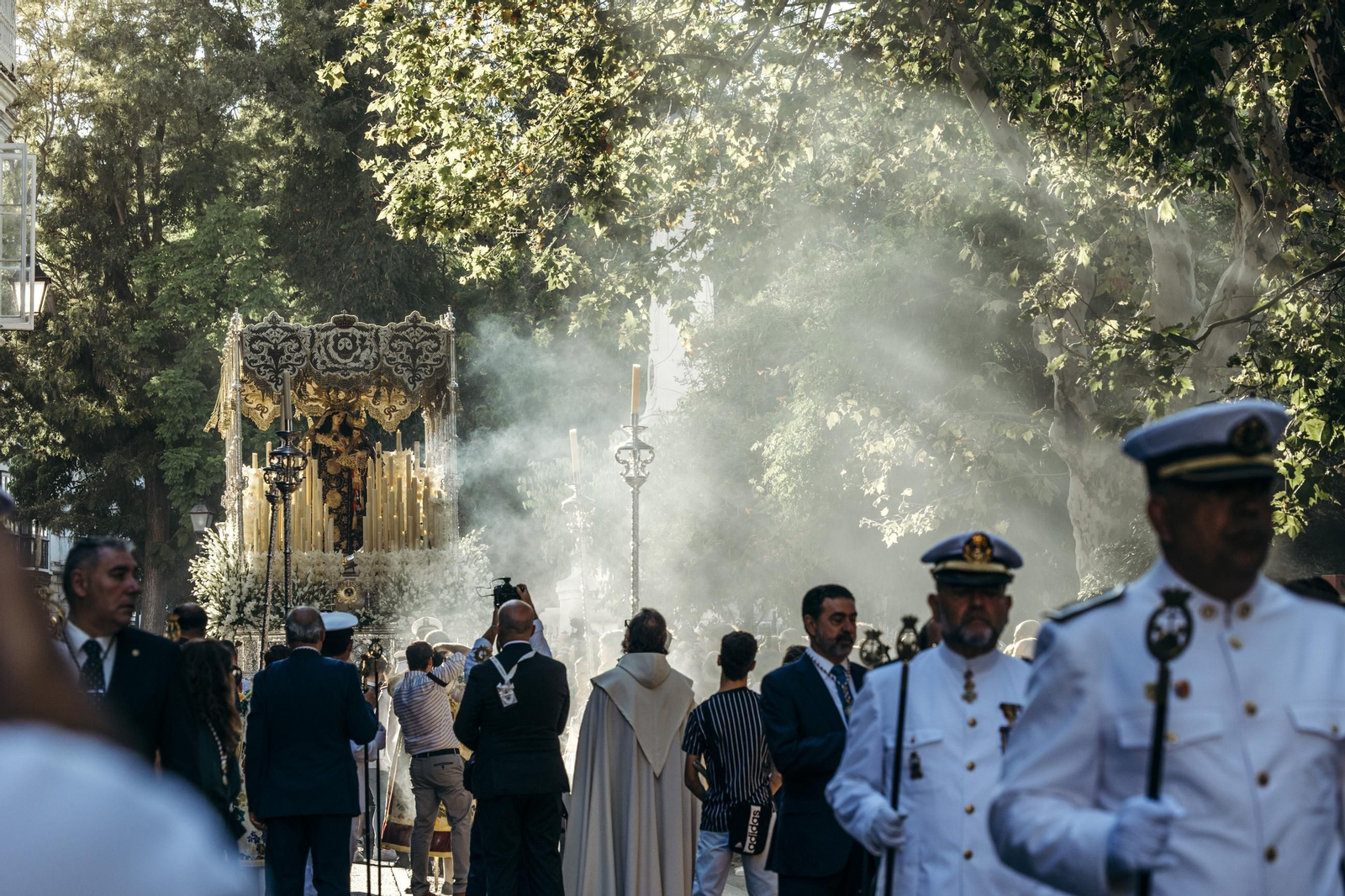 Las imágenes de la procesión de la Virgen del Carmen