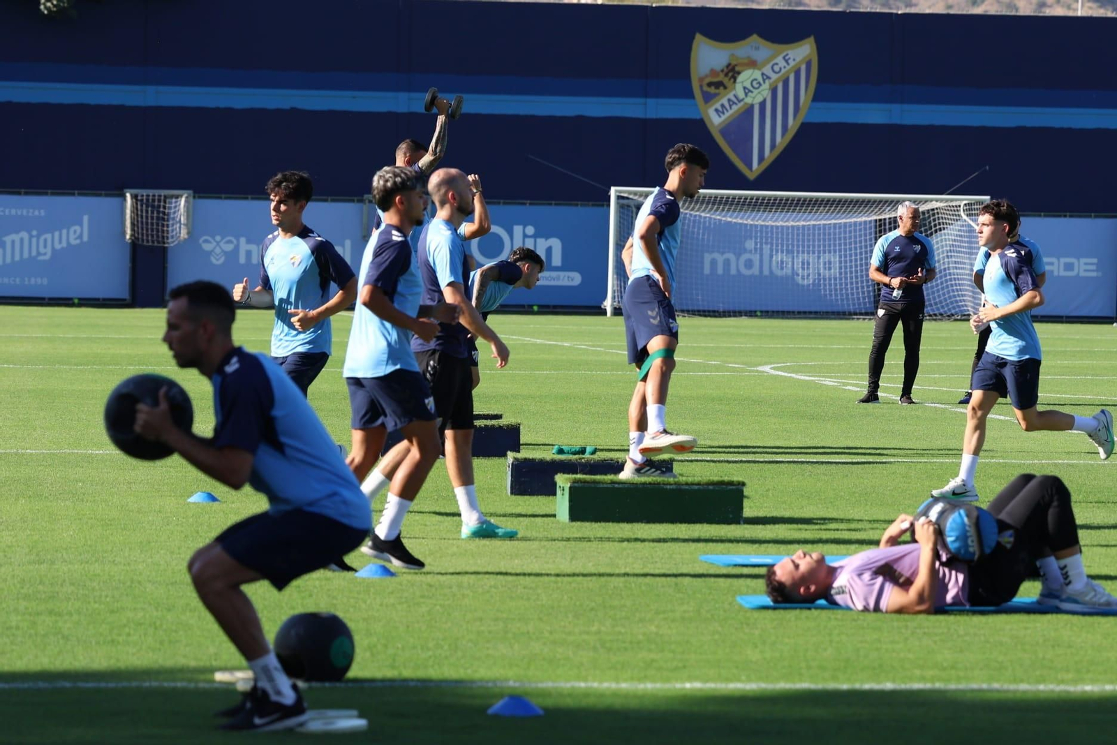Las fotos del primer día de clase del Málaga CF 2024/2025