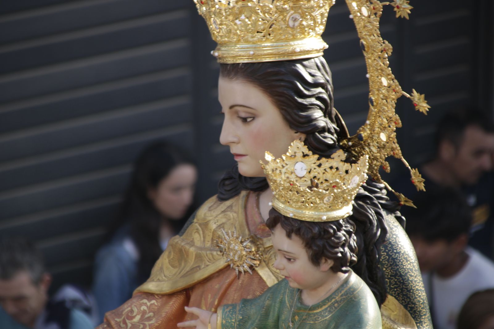 procesión de María Auxiliadora en imágenes Huelva