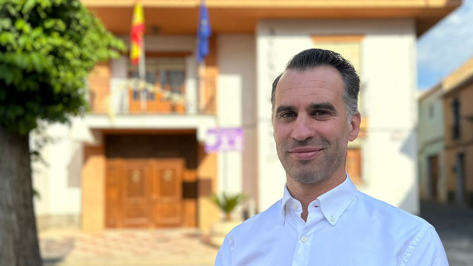 El portavoz socialista,  Manuel Gabaldón