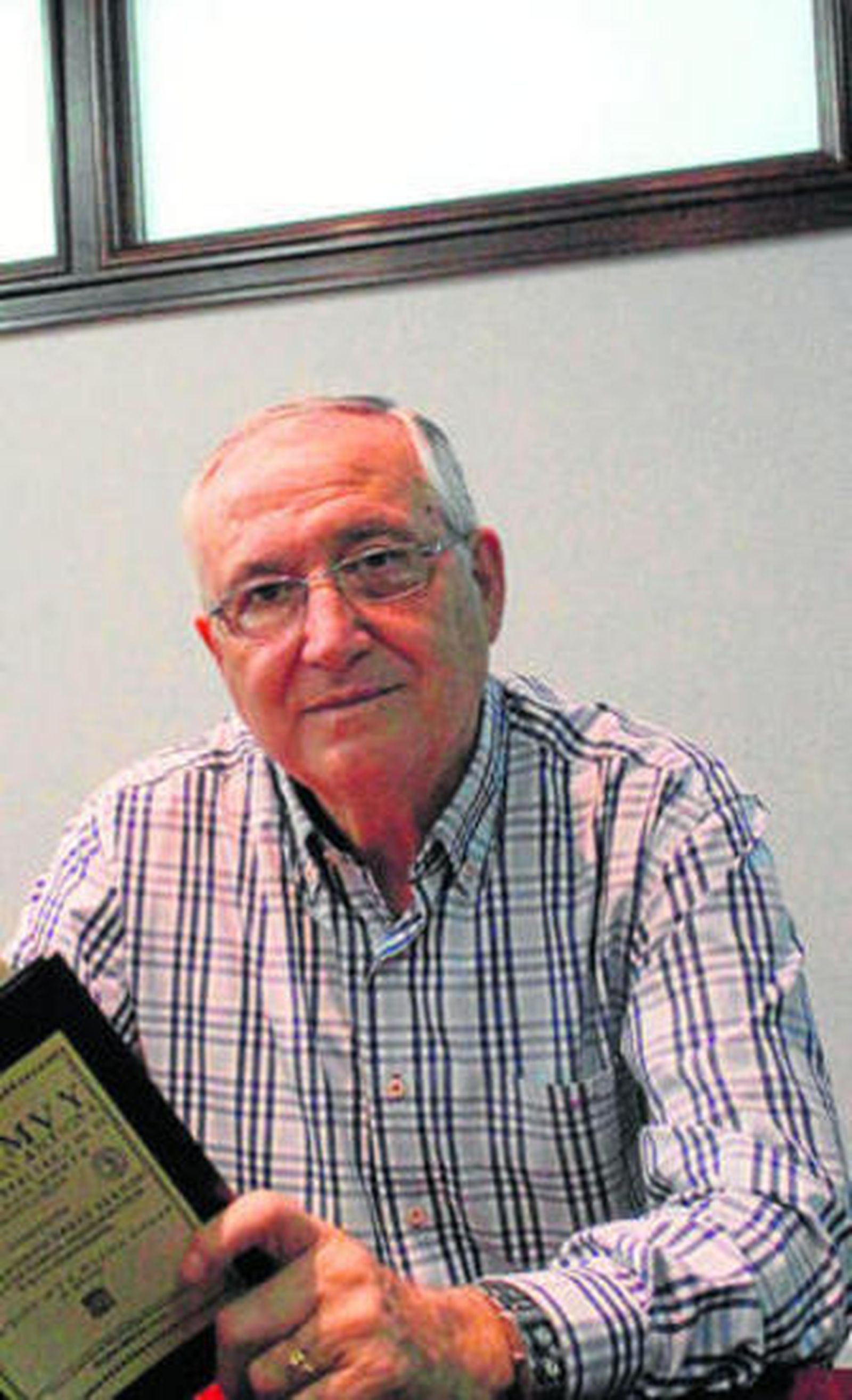 Imagen de archivo del historiador Antonio Torremocha.