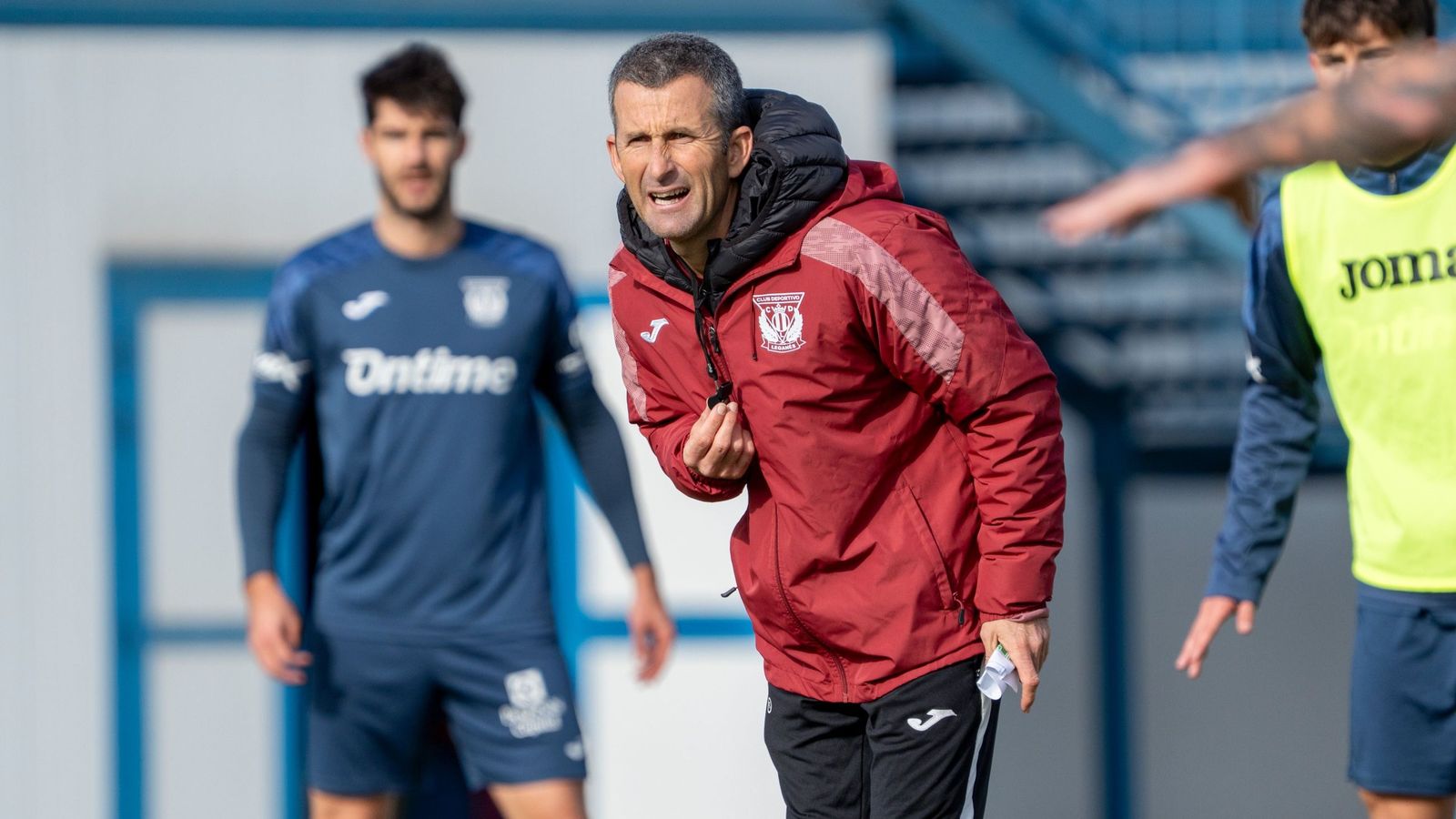 Igor Oca, el técnico ratificado por el Leganés tras dar el salto desde su filial.