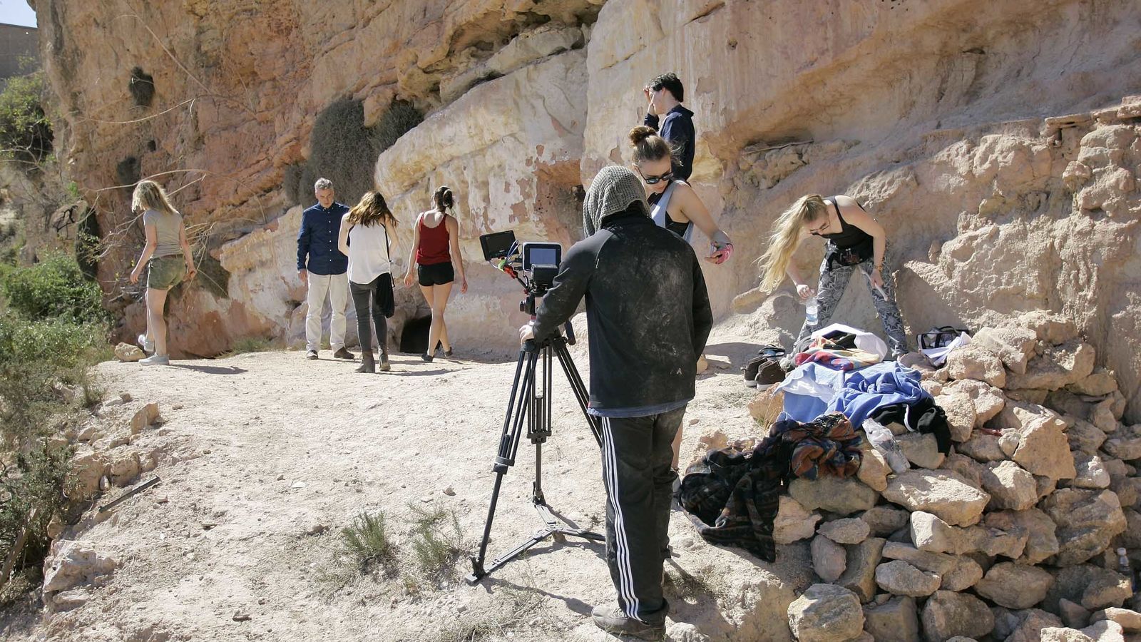 Las canteras califales de Pescadería han acogido diversos rodajes.