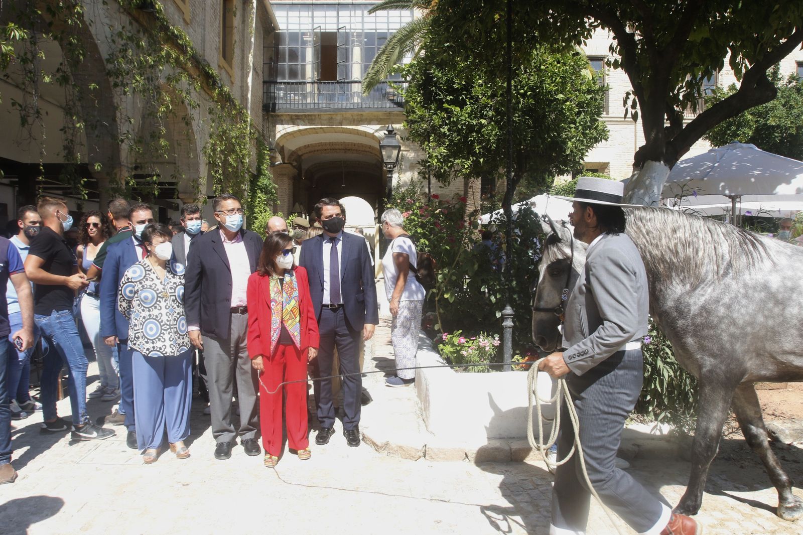 La jornada en torno a la firma de la base logística del Ejército en Córdoba, en imágenes