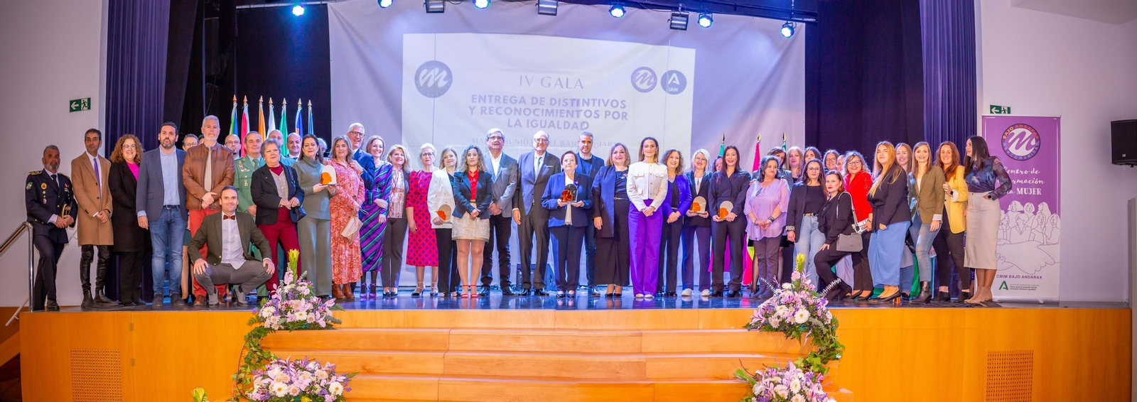 Imágenes de la IV Gala de la Mujer de la Mancomunidad del Bajo Andarax
