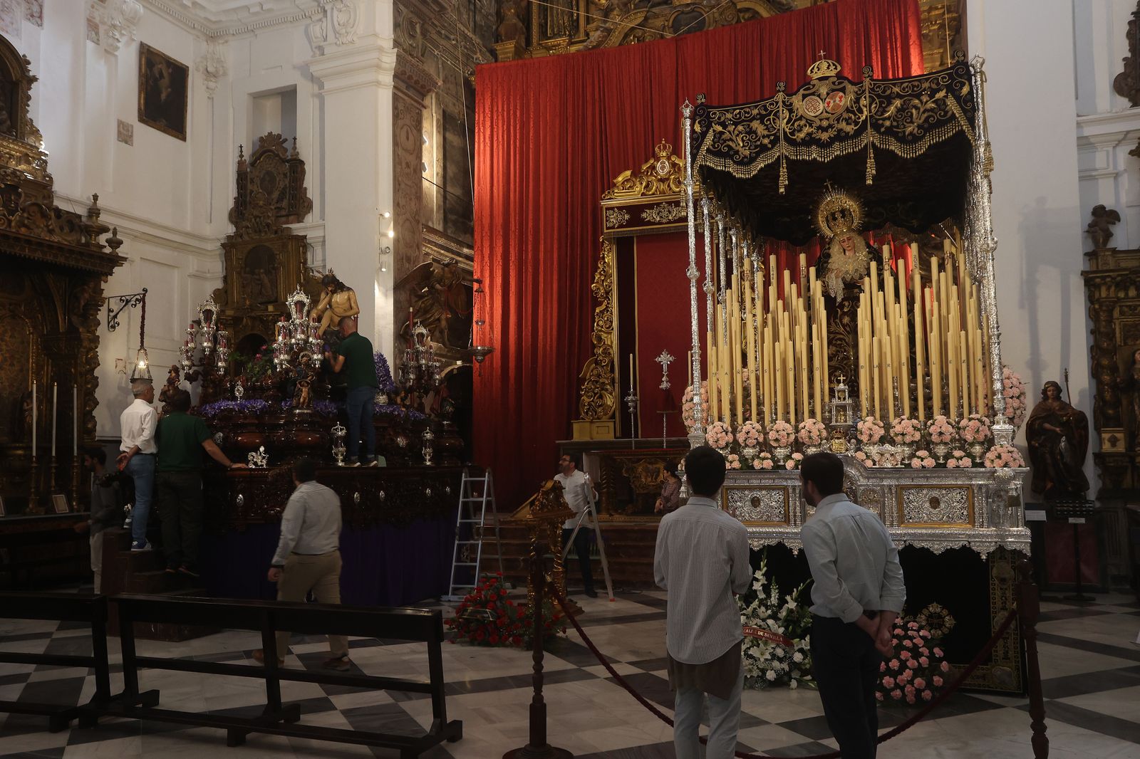 Ambiente previo al Domingo de Ramos