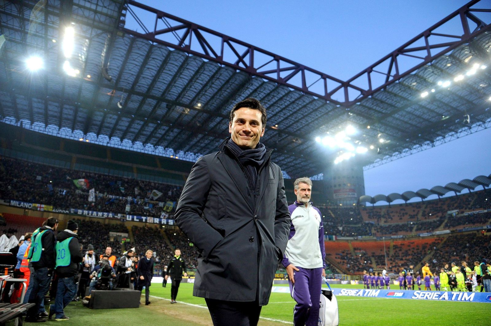 Vincenzo Montella, durante su etapa como entrenador en Italia.