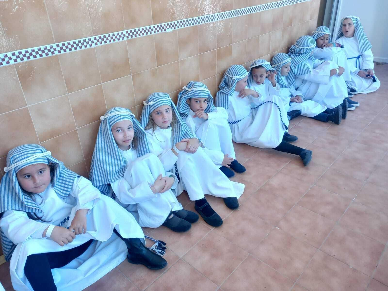 Las imágenes del Domingo de Ramos en Chiclana con La Borriquita y El Huerto