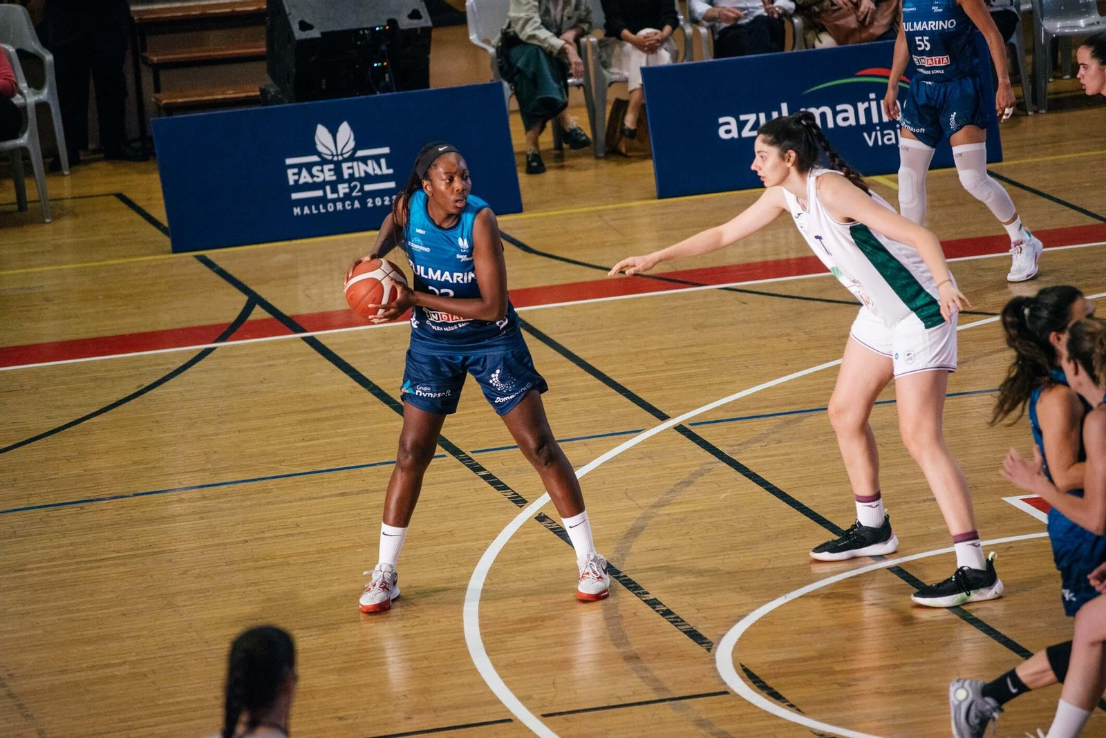 El Unicaja-Azul Marino Viajes Mallorca, en fotos