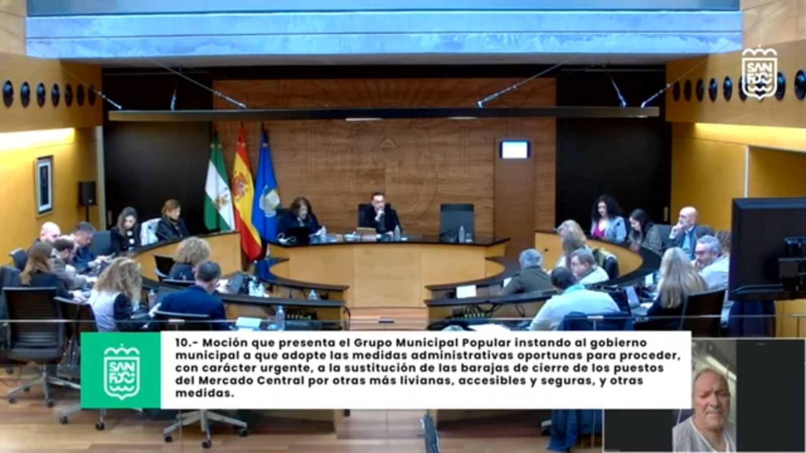 Moción a favor de la mejora del Mercado Central en San Fernando