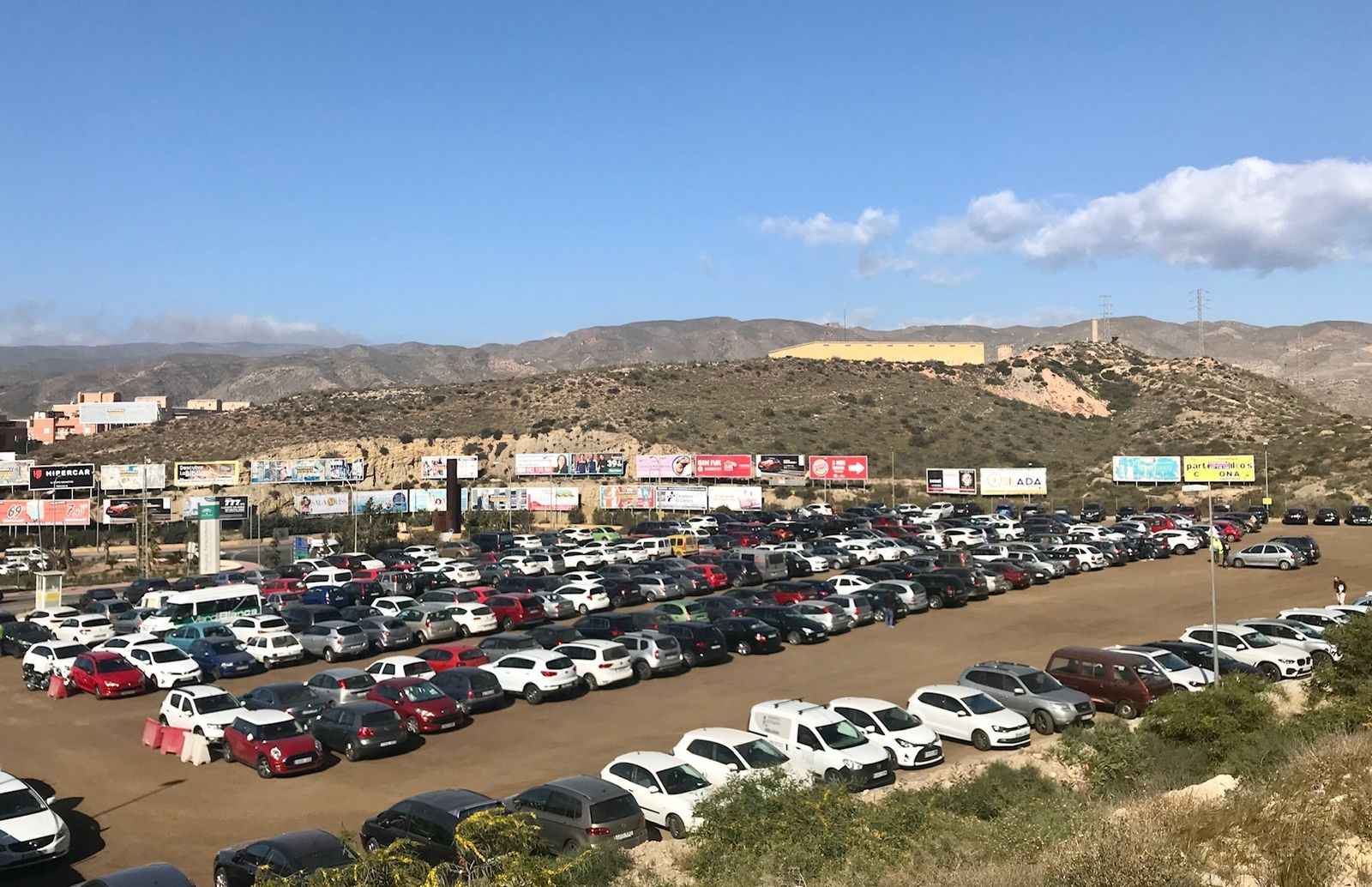 Finalizados los trabajos de mejora en el aparcamiento Norte del Hospital Universitario Torrecárdenas