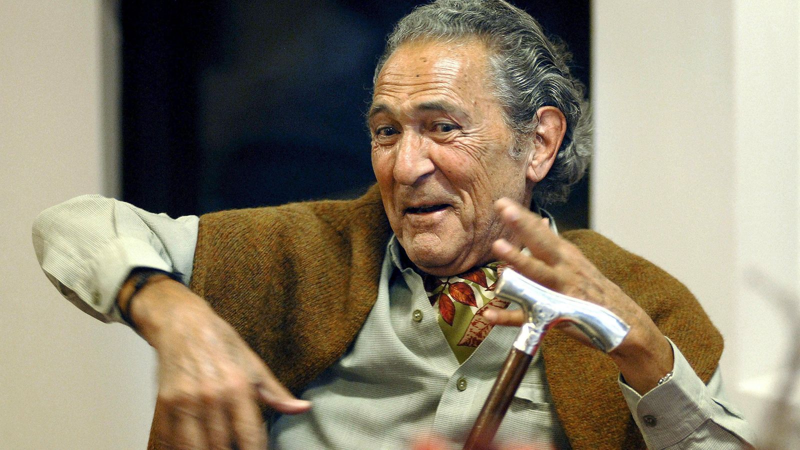 En la imagen, el escritor Antonio Gala.