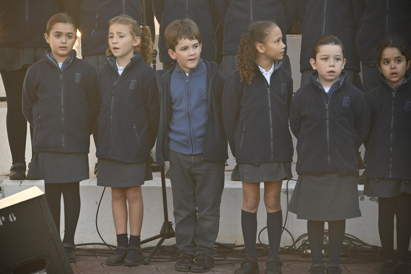 Alumbrado del Puerto de Huelva, en imágenes