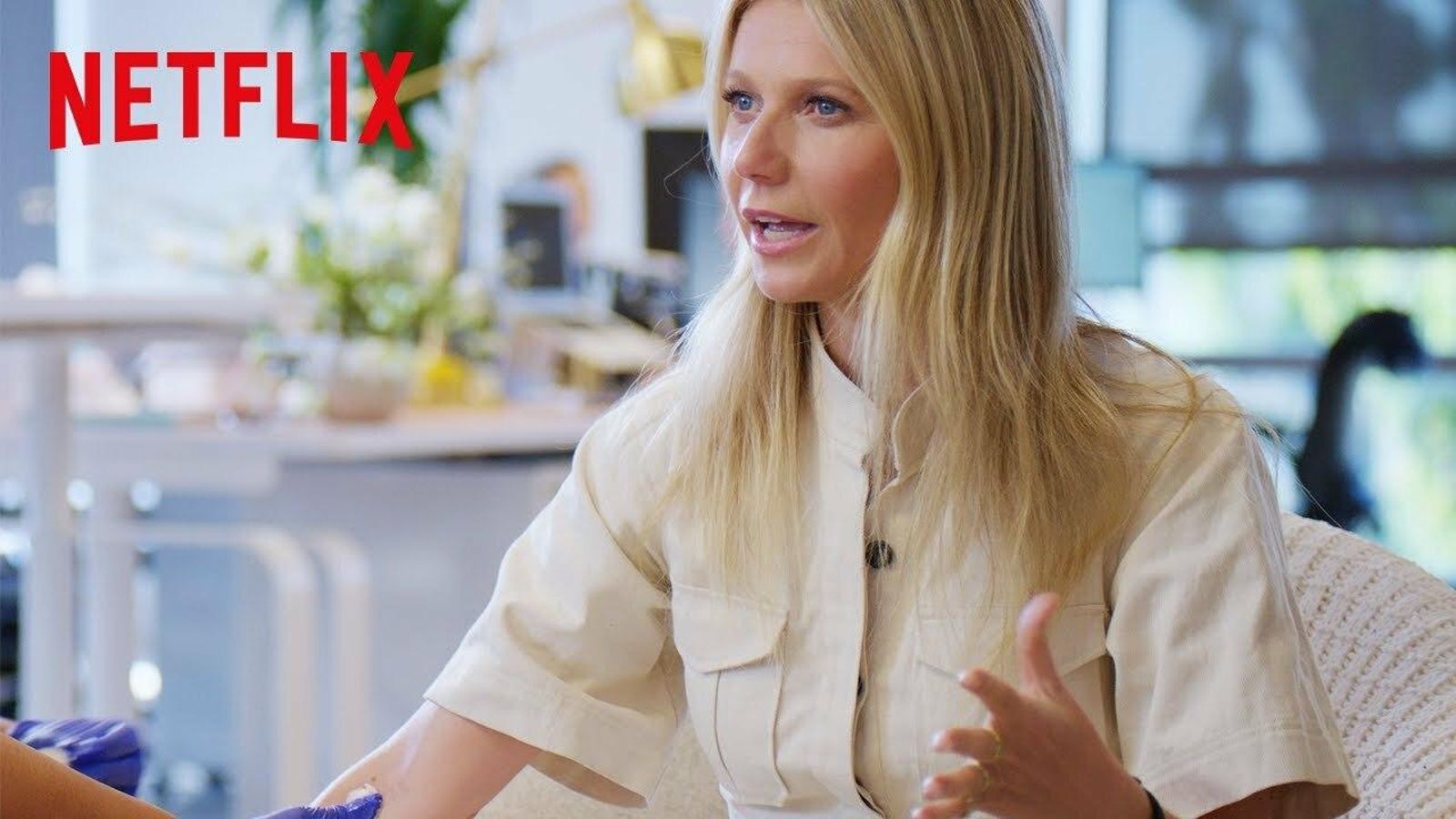 Secuencia del documental de Netflix sobre el trabajo de Paltrow.