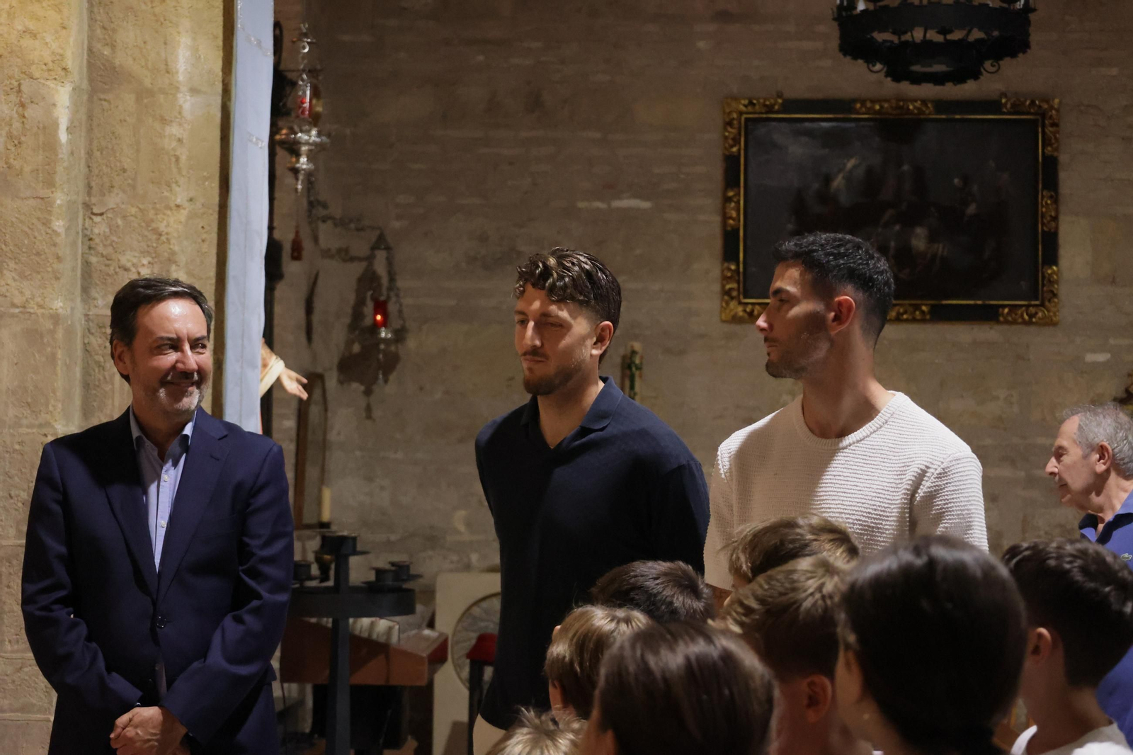 Las fotos de la visita del Córdoba CF al Santuario de la Virgen de La Fuensanta