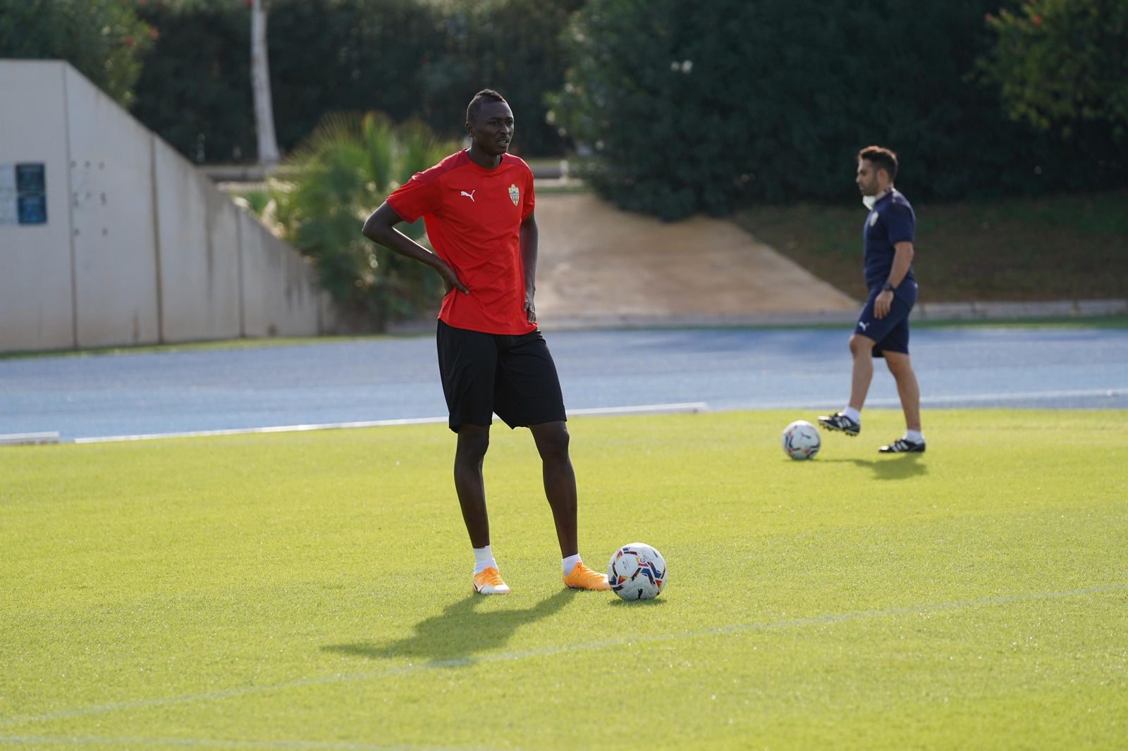 Fotogalería del entrenamiento del Almería, viernes 9