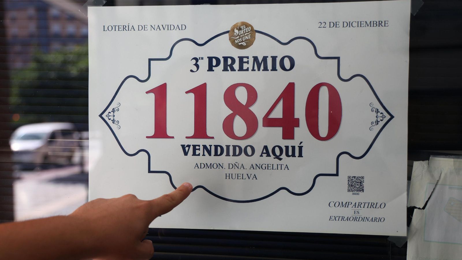 El tercer premio se vendió en la Administración situada en Pablo Rada