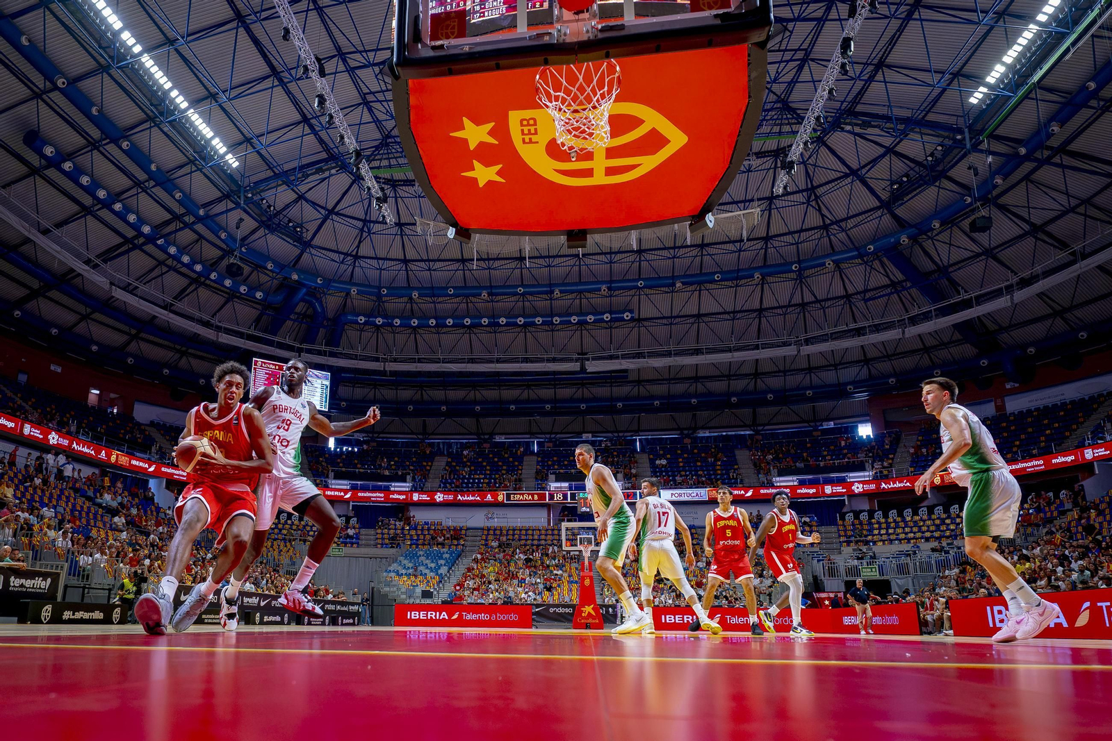 España B - Portugal en Málaga, en fotos
