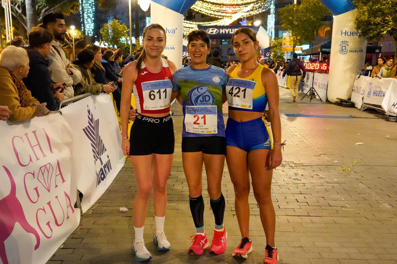 Las mejores imágenes de la carrera de San Silvestre en Huelva 2024