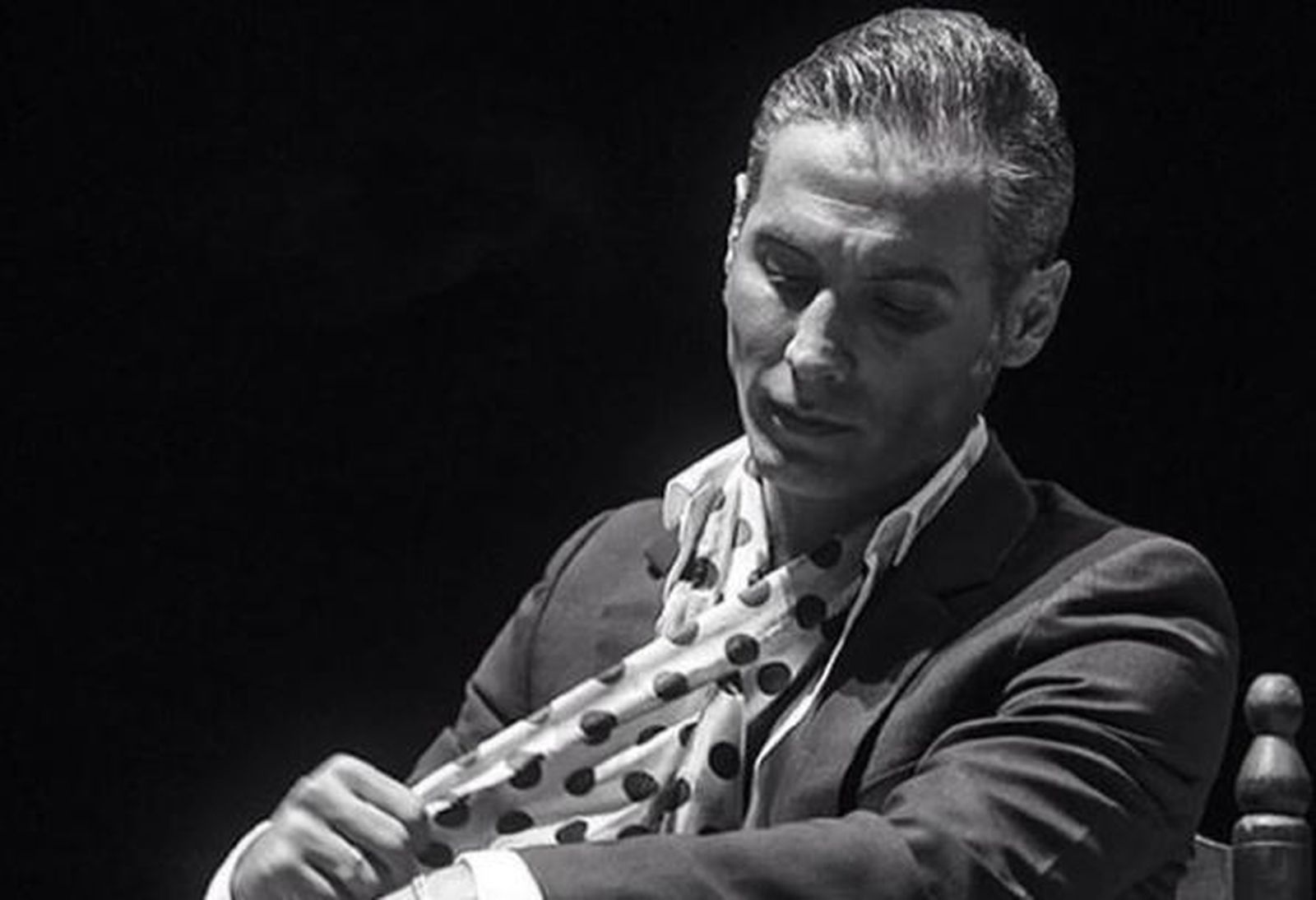 El artista ayamontino Pitingo, en sus redes sociales.