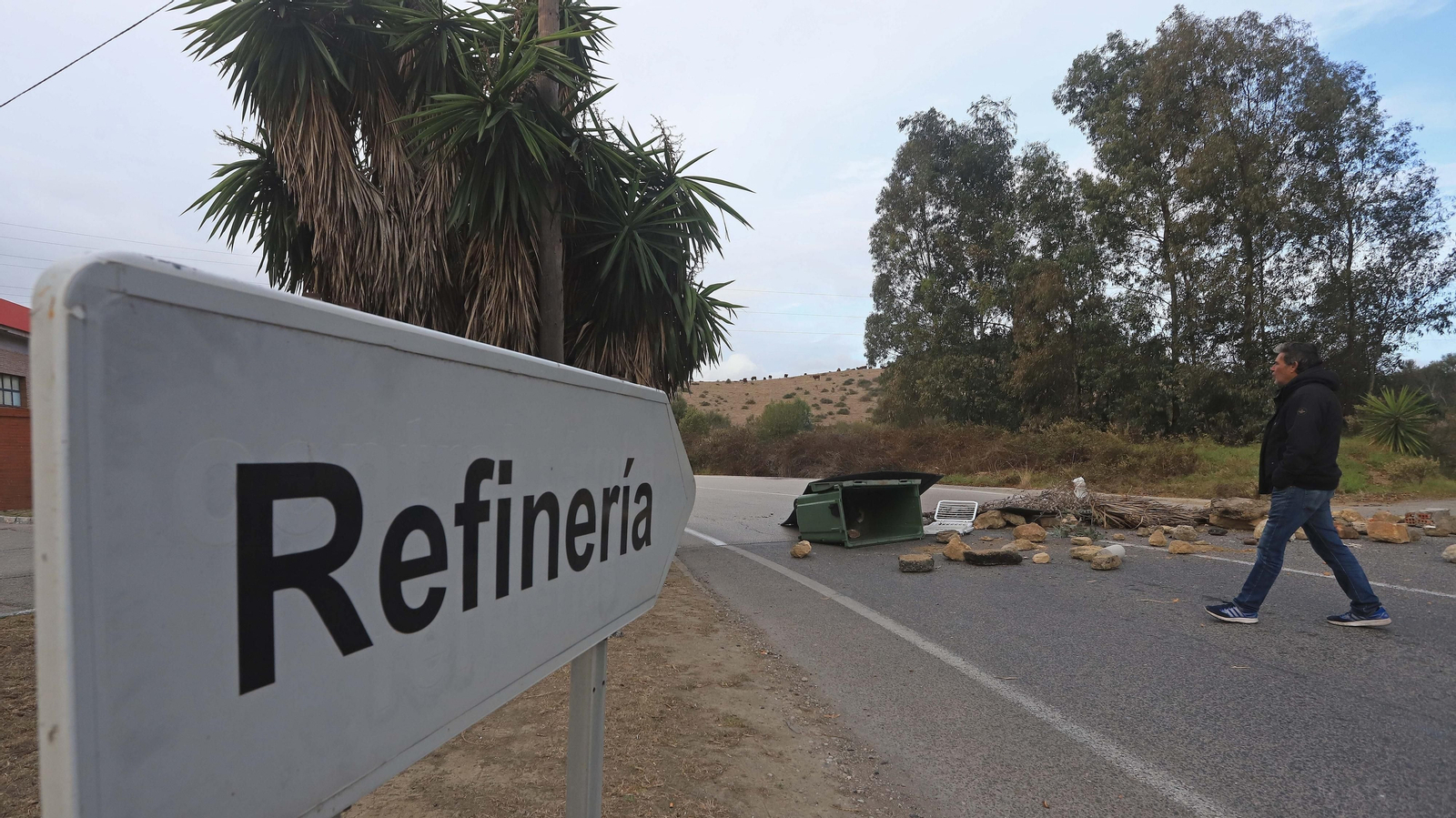 Fotos de la tercera jornada de la huelga del metal en el Campo de Gibraltar
