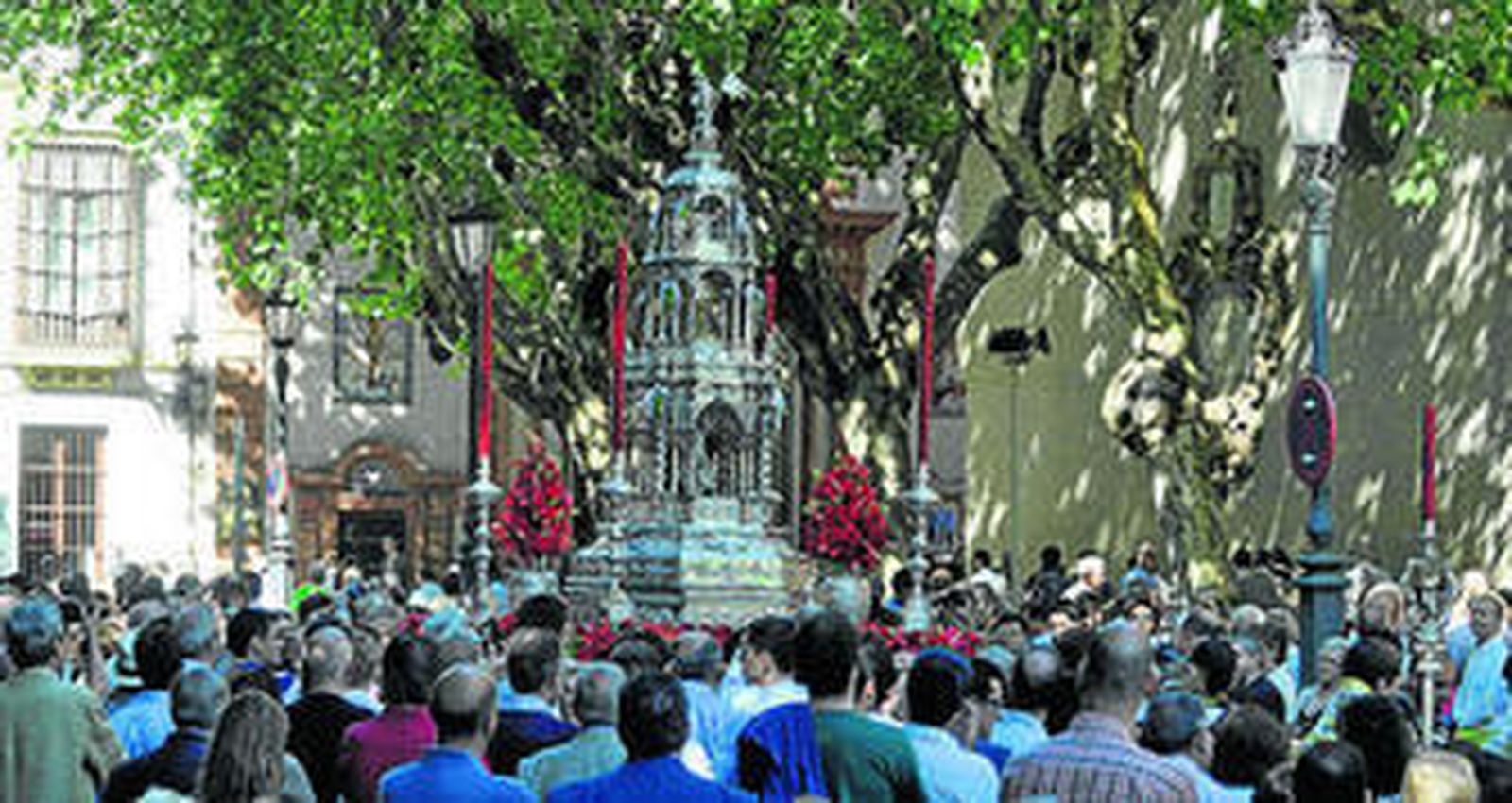 La custodia del Corpus de la Sacramental de la Magdalena.