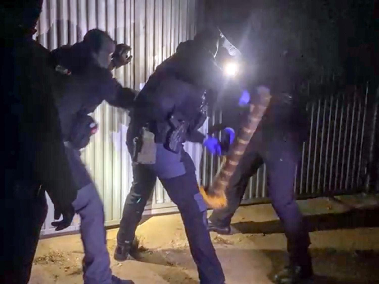 Inicio del registro de una nave en el marco de la operación