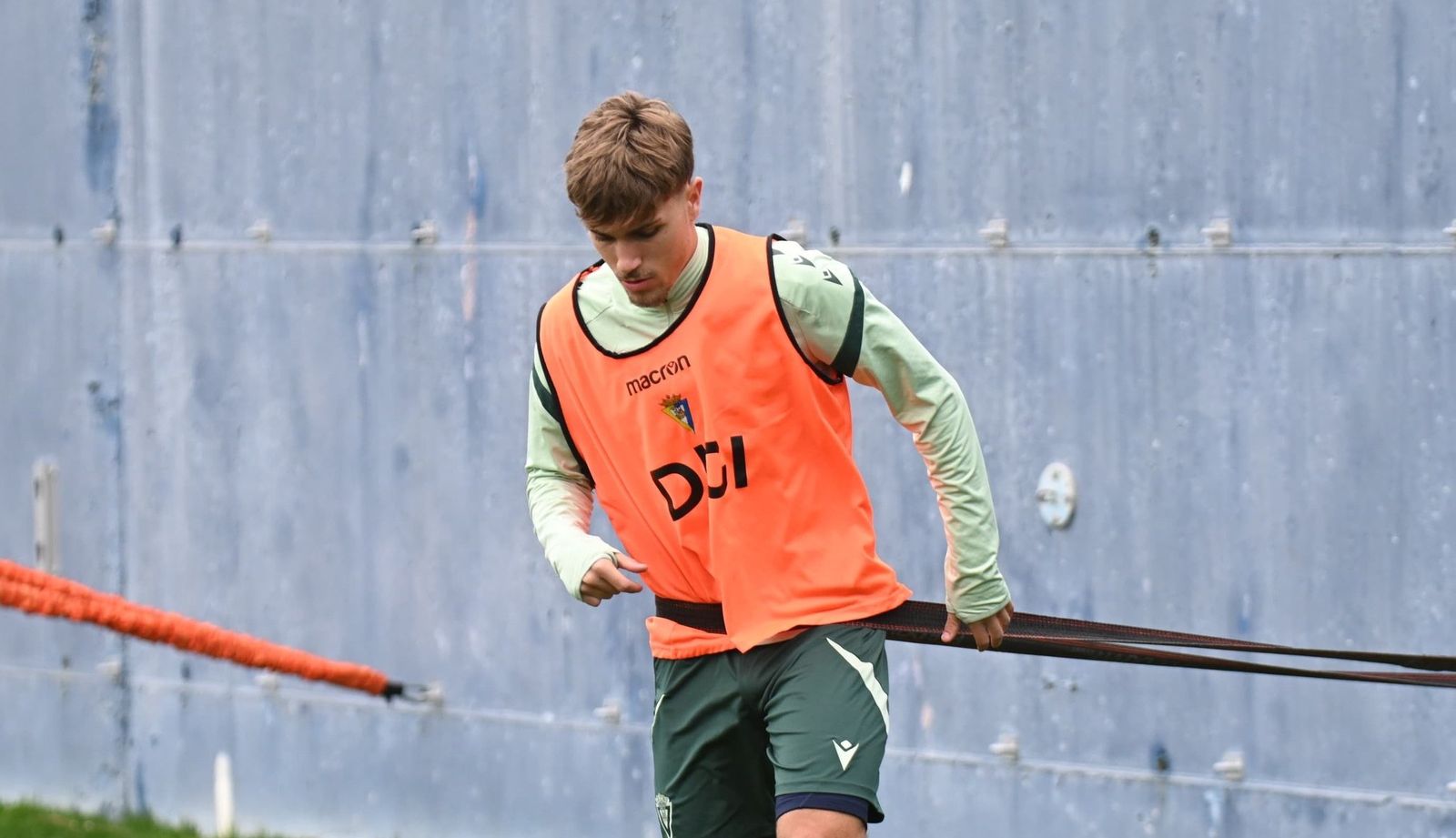 De la Rosa en un entrenamiento.