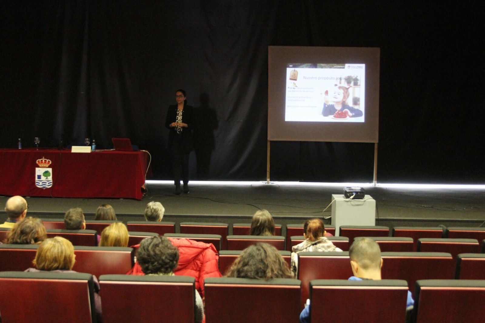 Ponencia de Cuna de Platero en las jornadas celebradas en el Garum de Isla Cristina.