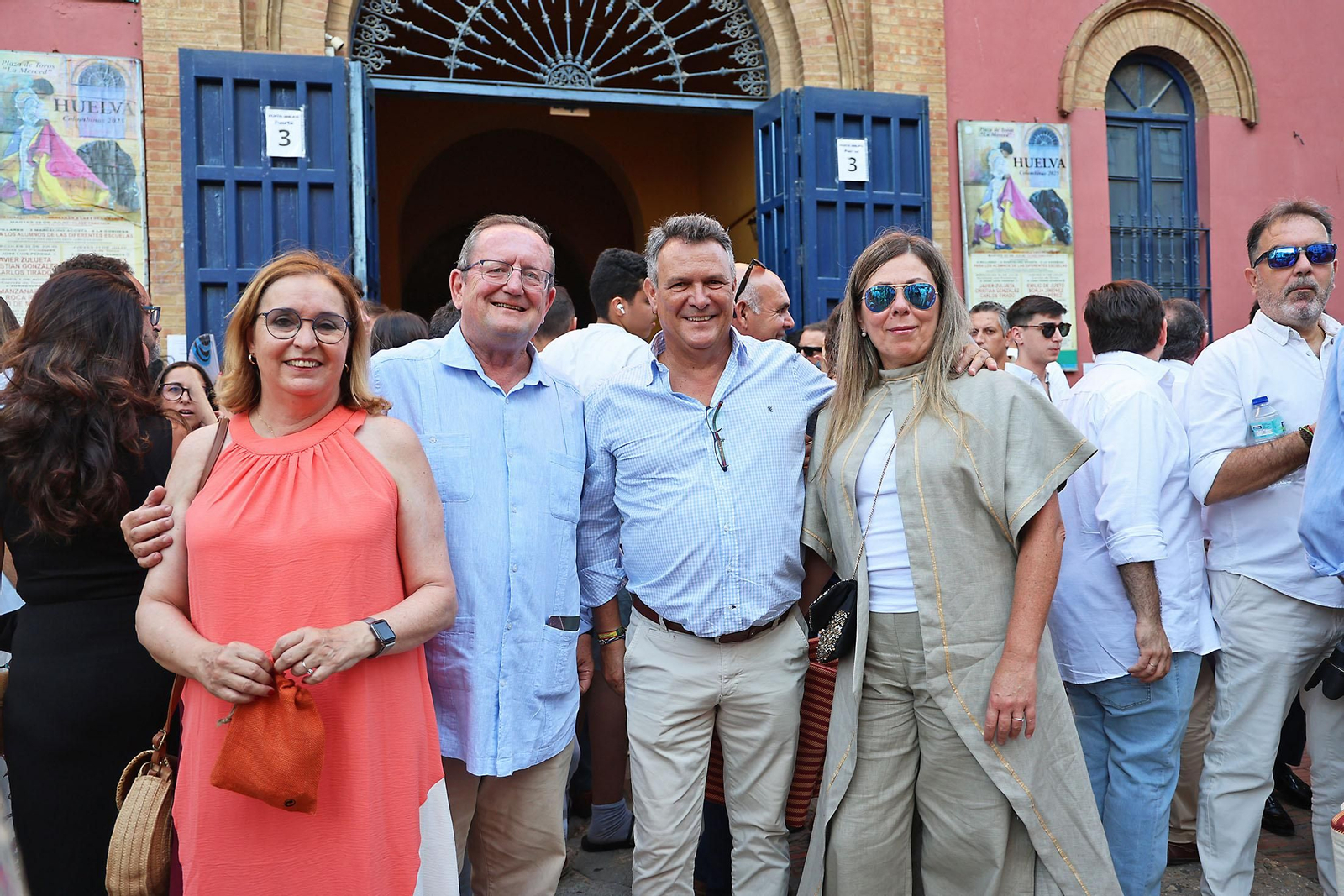 Colombinas 2025: Ambiente en la corrida de toros del viernes 1 de agosto en Huelva