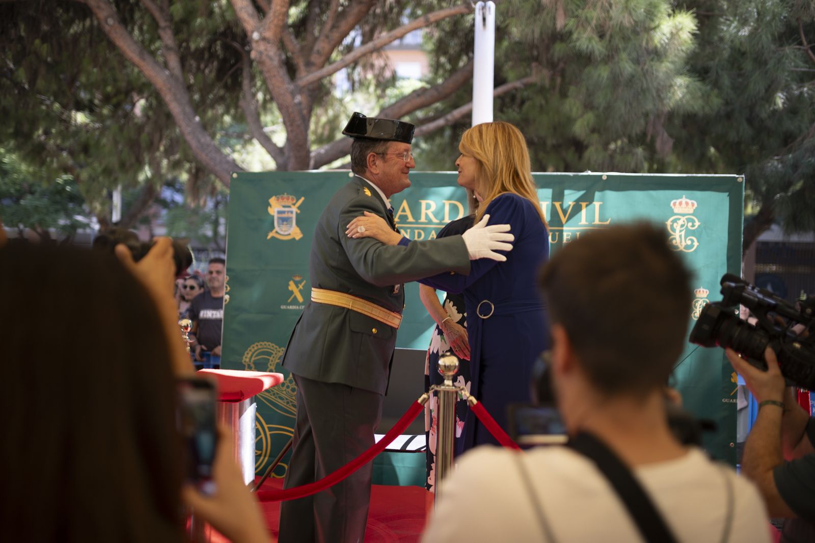 Imágenes de los actos de celebración de la festividad de la patrona de la Guardia Civil, la Virgen del Pilar.