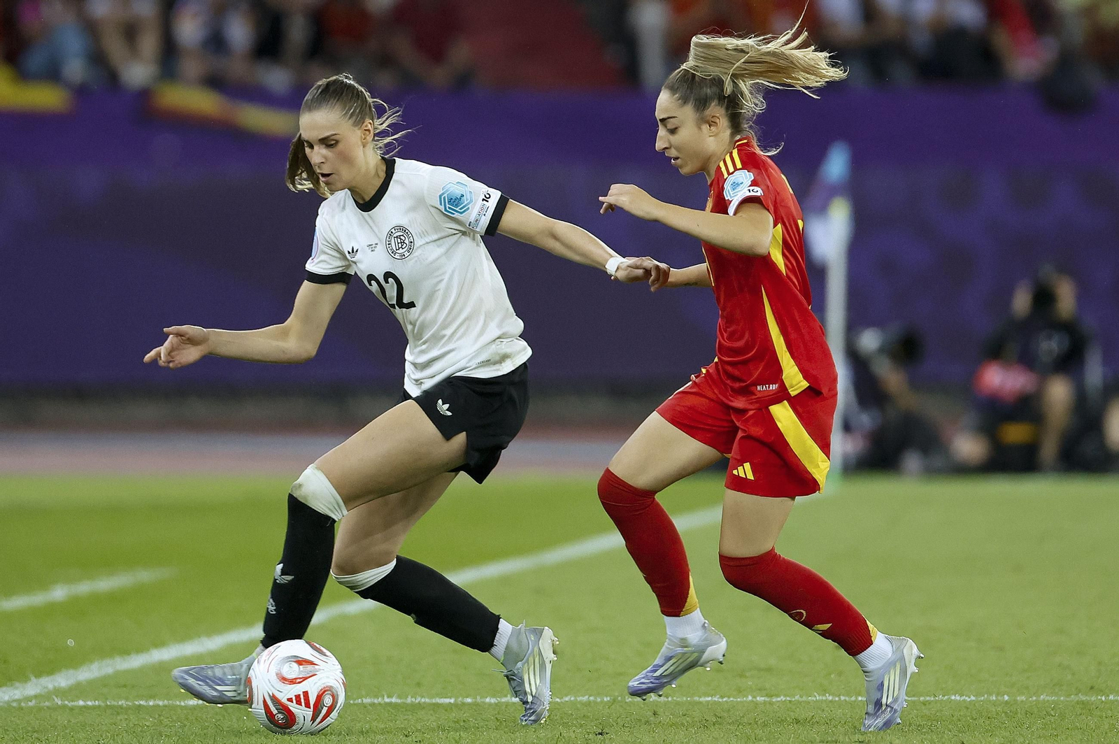 Las mejores imágenes del pase a la final de España ante Alemania en la Eurocopa femenina