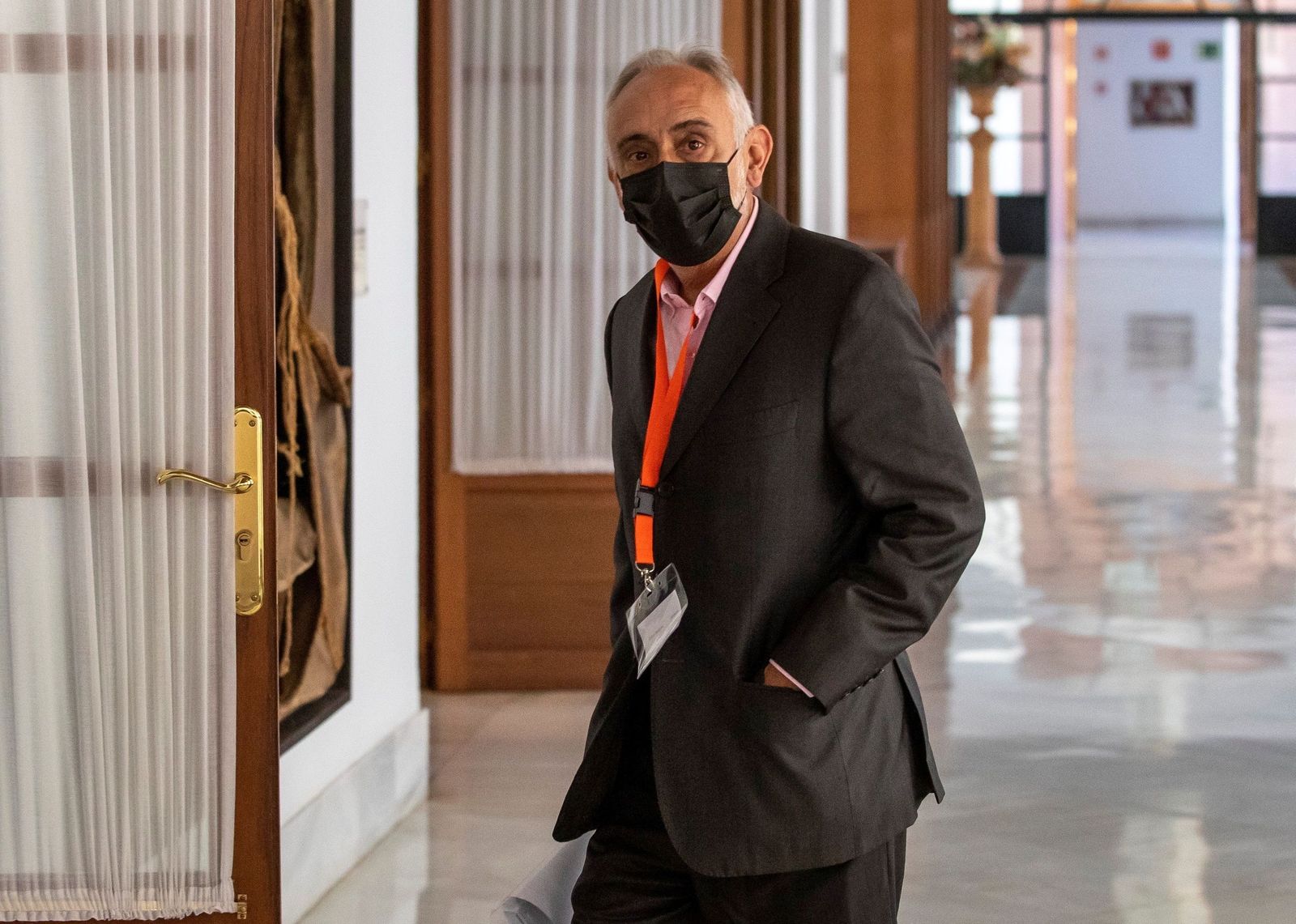 Fernando Villén, en la comisión parlamentaria de la Faffe.