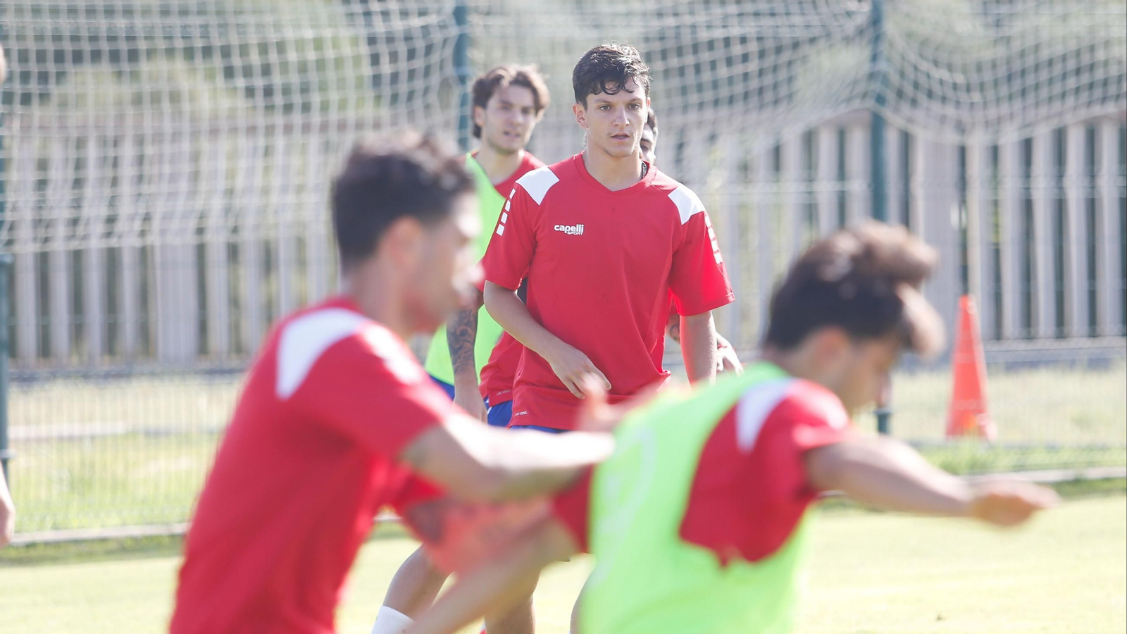 Las fotos del entrenamiento de pretemporada del Algeciras en La Menacha
