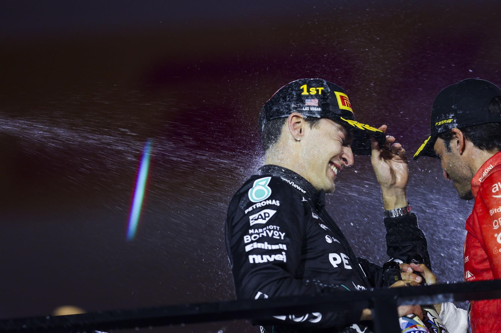 Las fotos del título mundial de Verstappen en Las Vegas