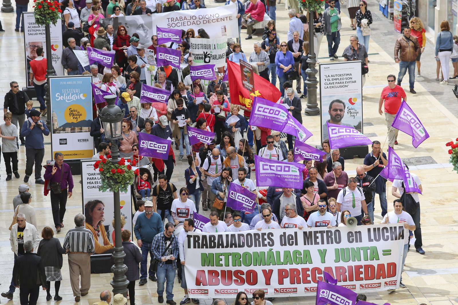 Manifestación del 1 de mayo
