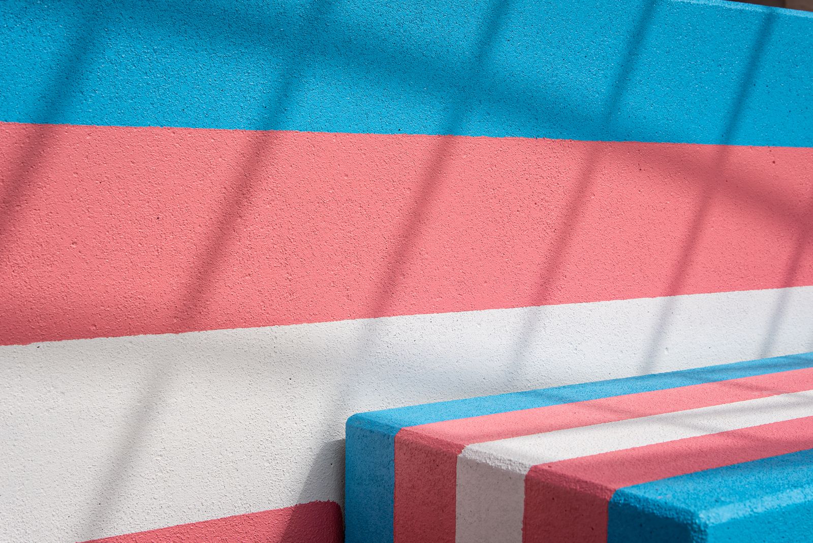 Imágenes de la inauguración del banco trans en Huelva