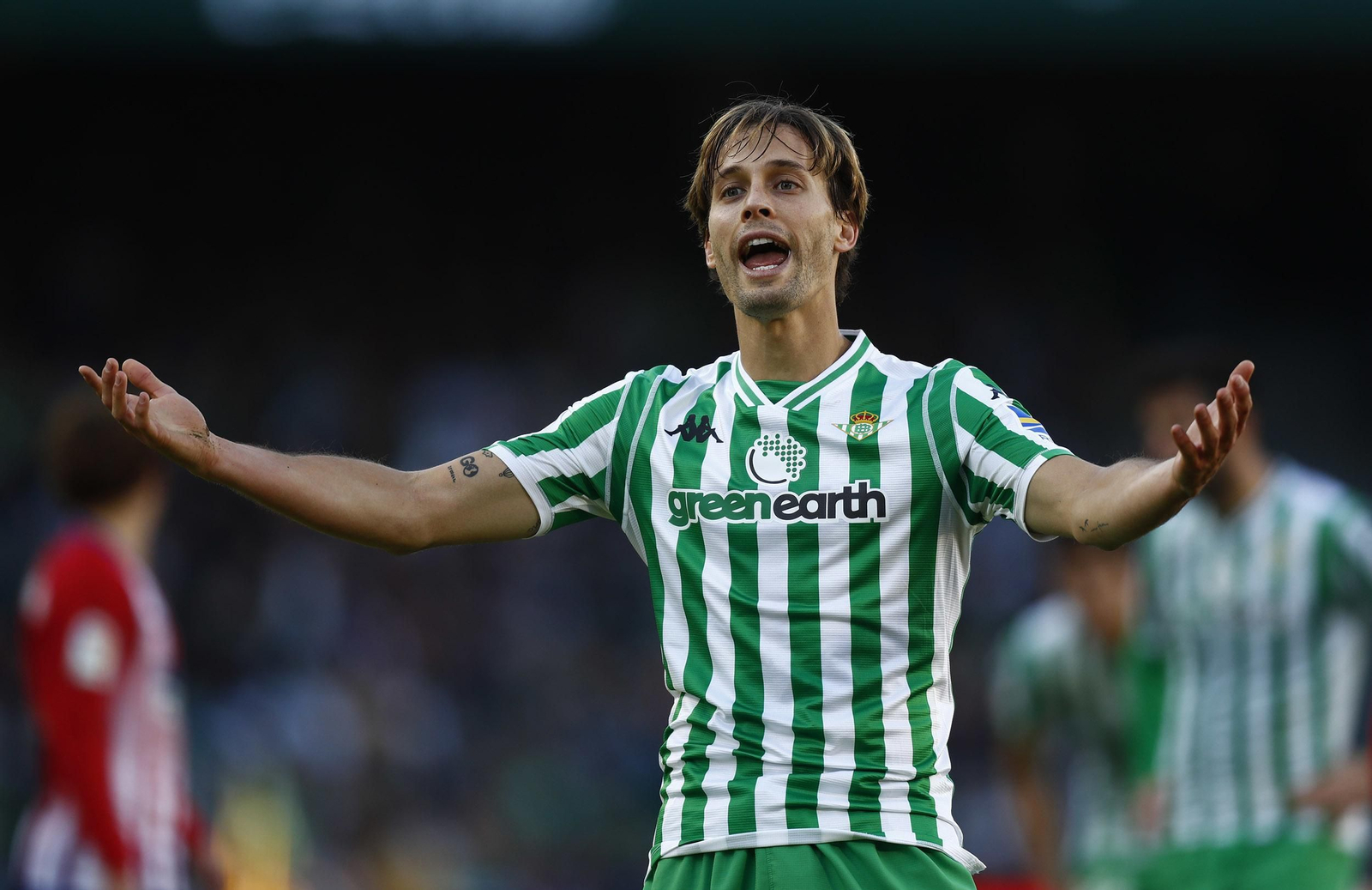 El Betis-Atlético de Madrid, en imágenes