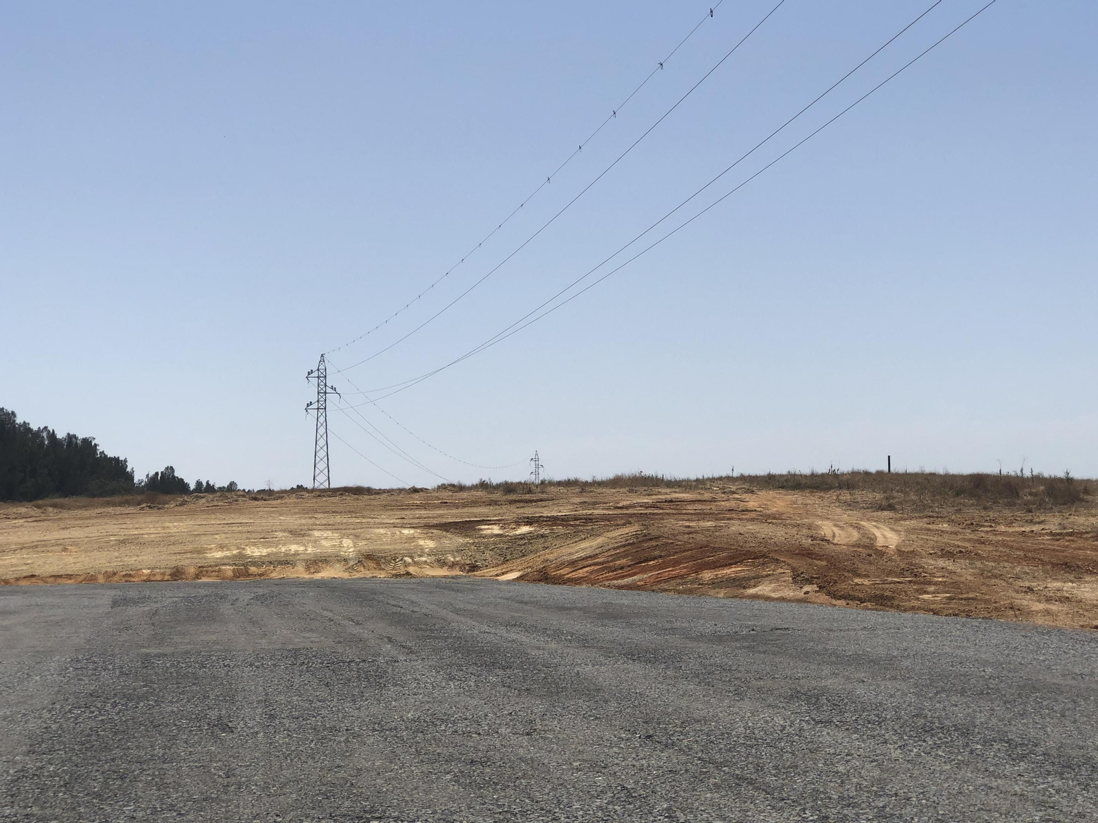 Terrenos donde irá la planta Huelva 2021. Terrenos donde irá la planta Huelva 2021.