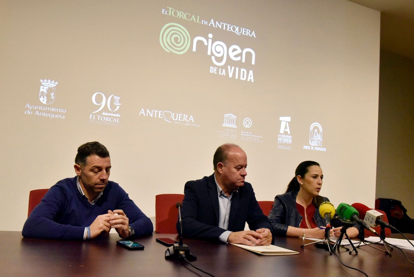 Presentación de El Torcal como eje de la promoción turística de Antequera en Fitur.