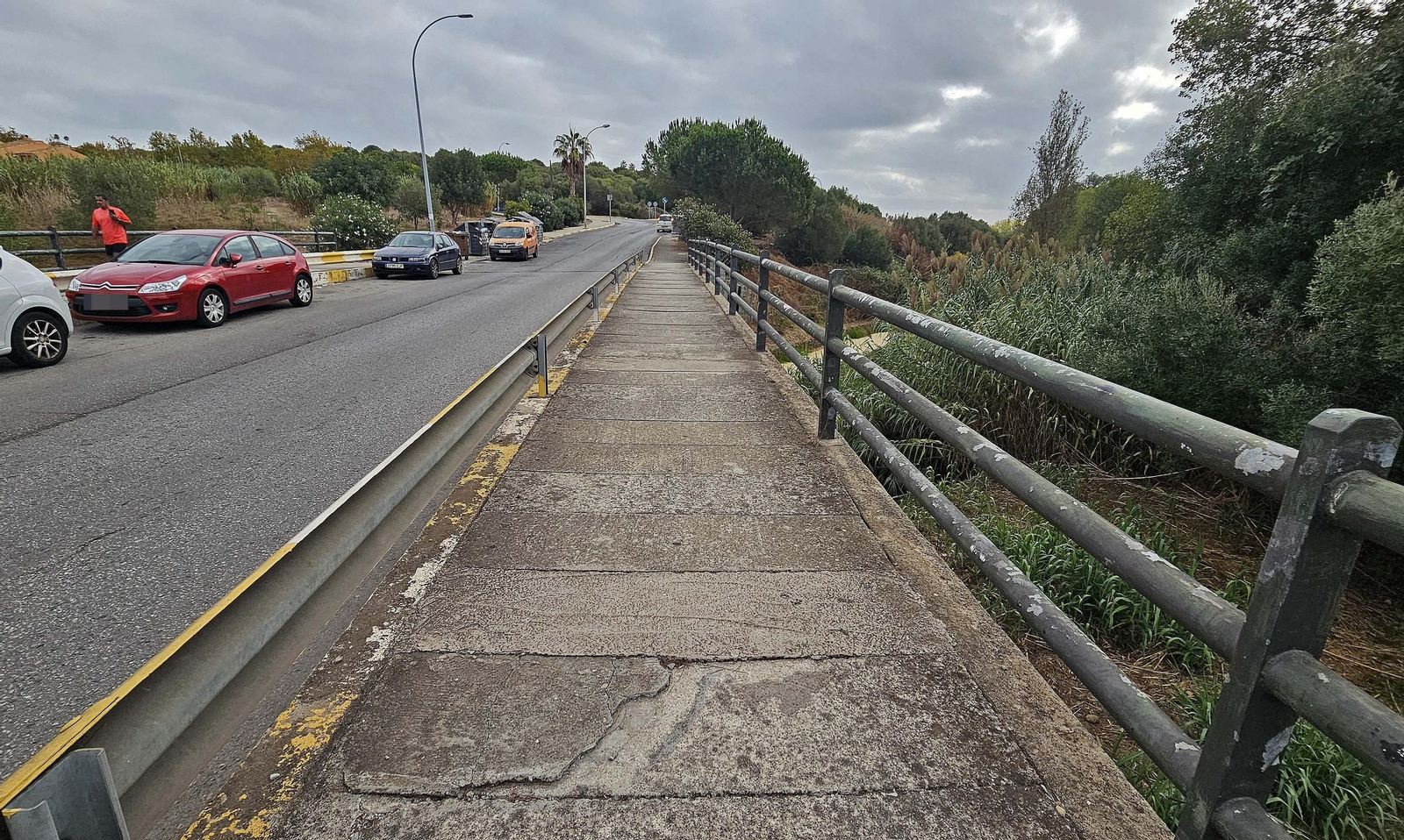 Fotos de los desperfectos en las barriadas de Getares en Algeciras