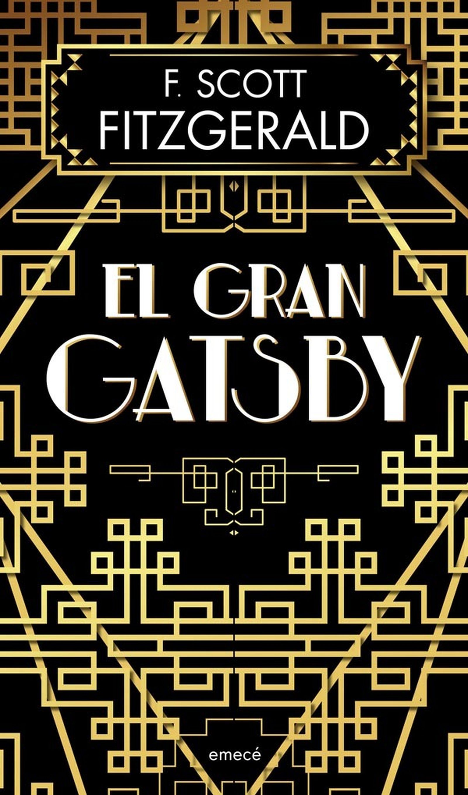Portada del libro 'El gran Gatsby' de F. Scott Fitzgerald