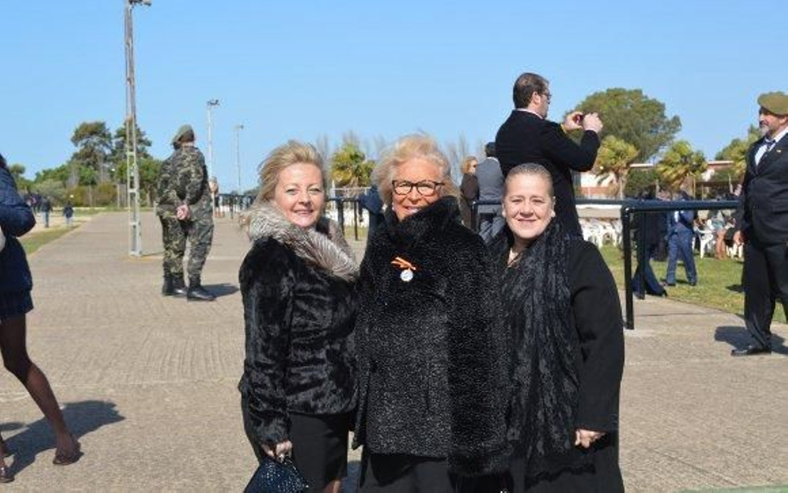 Carmen Alejo, Carmen Pájaro y Carmen Astorga.

Foto: Ignacio Casas de Ciria