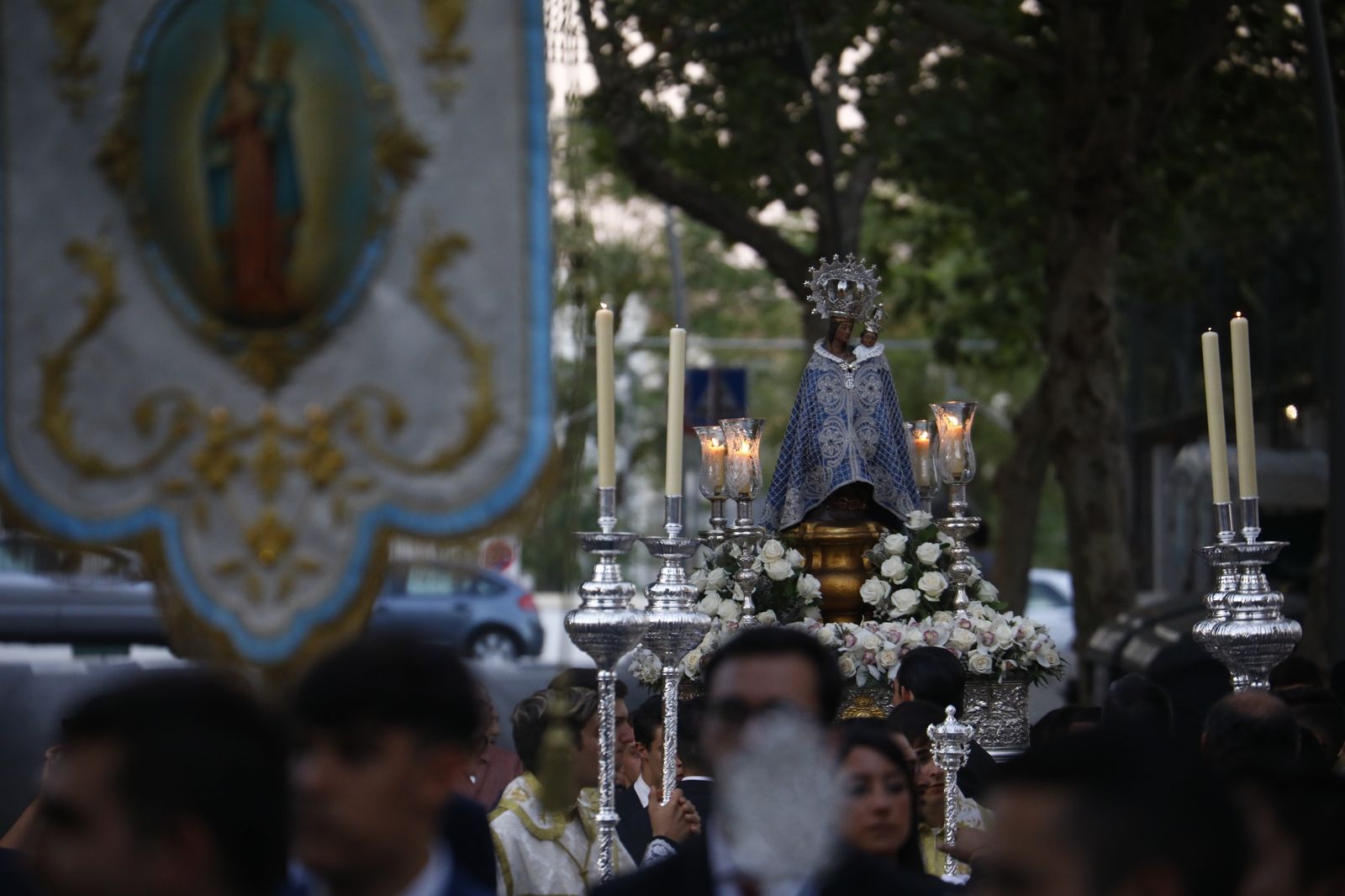 El traslado de la Virgen de la Fuensanta de Córdoba, en imágenes