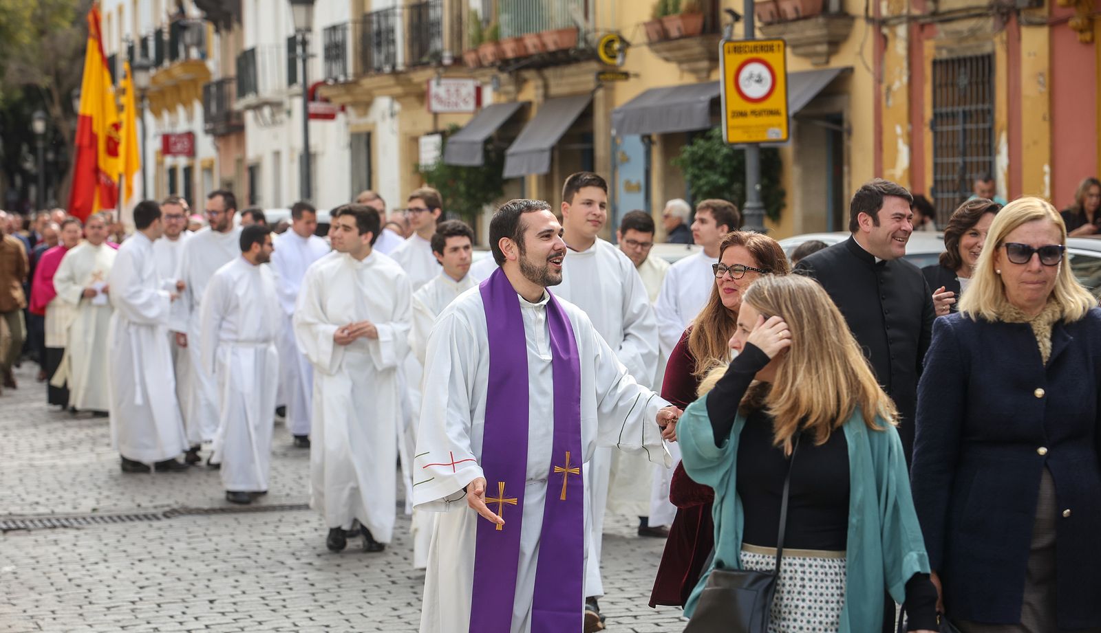 Procesión en Jerez para clausurar el Año Jubilar dedicado al Sagrado Corazón de Jesús