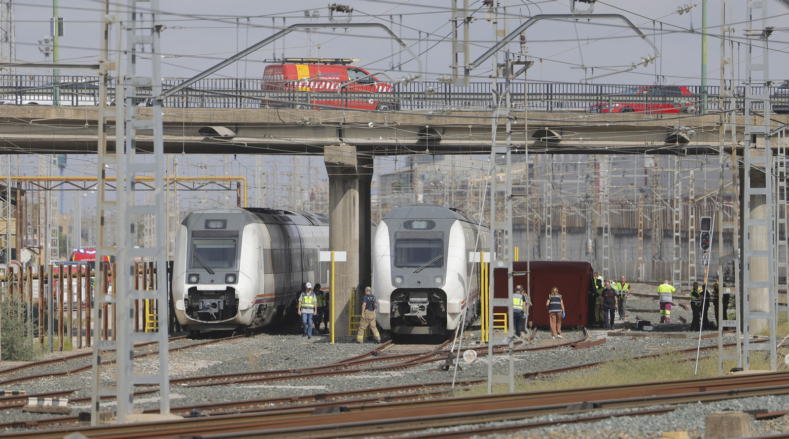 Álvaro Prieto recibió una descarga eléctrica de 3.500 voltios de corriente continua en el tren