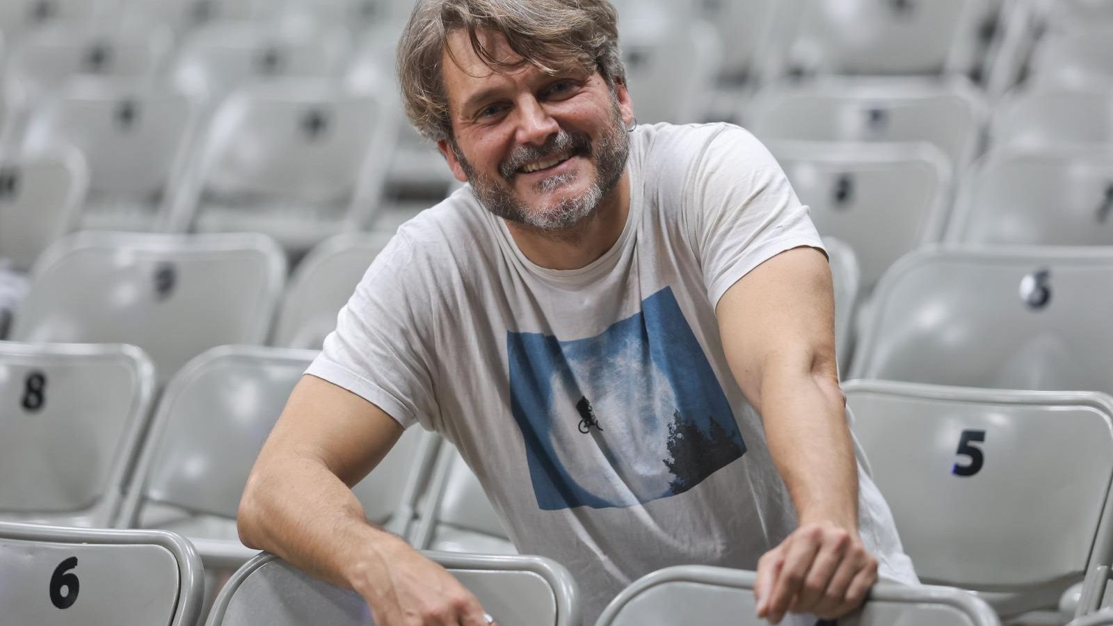 Salva Reina en la Cochera Cabaret tras el ensayo